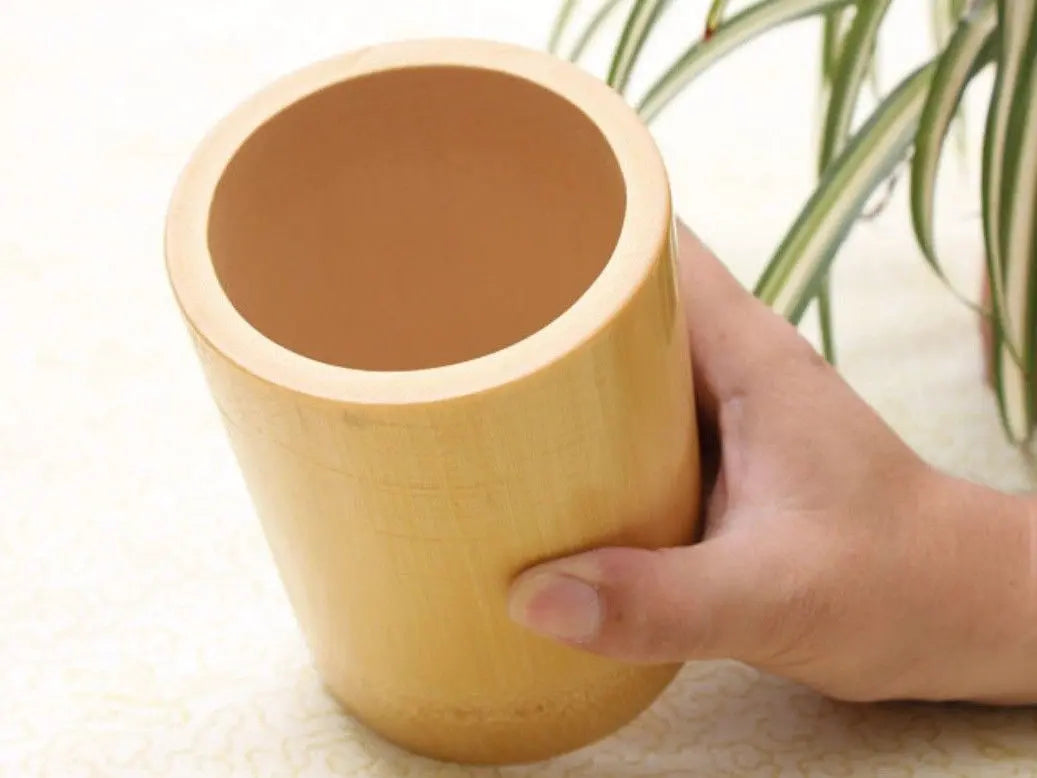 Bamboo pen holder calligraphy brush holder stationary chopsticks holder 竹笔筒筷筒 Unbranded