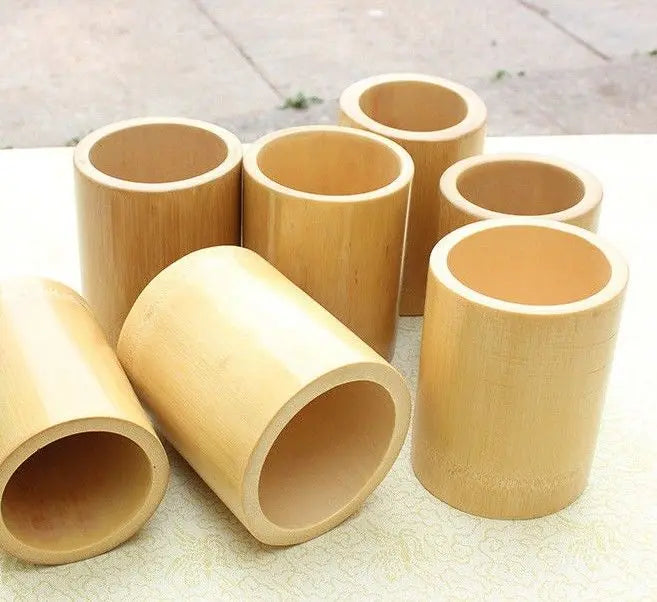 Bamboo pen holder calligraphy brush holder stationary chopsticks holder 竹笔筒筷筒 Unbranded