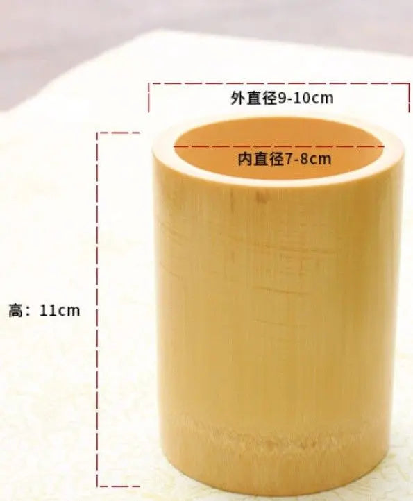 Bamboo pen holder calligraphy brush holder stationary chopsticks holder 竹笔筒筷筒 Unbranded