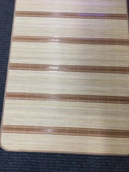 Bamboo sleeping mat foldable both size sheet rug floor mat wall 双面折叠金砖系列竹席凉席 everythingbamboo