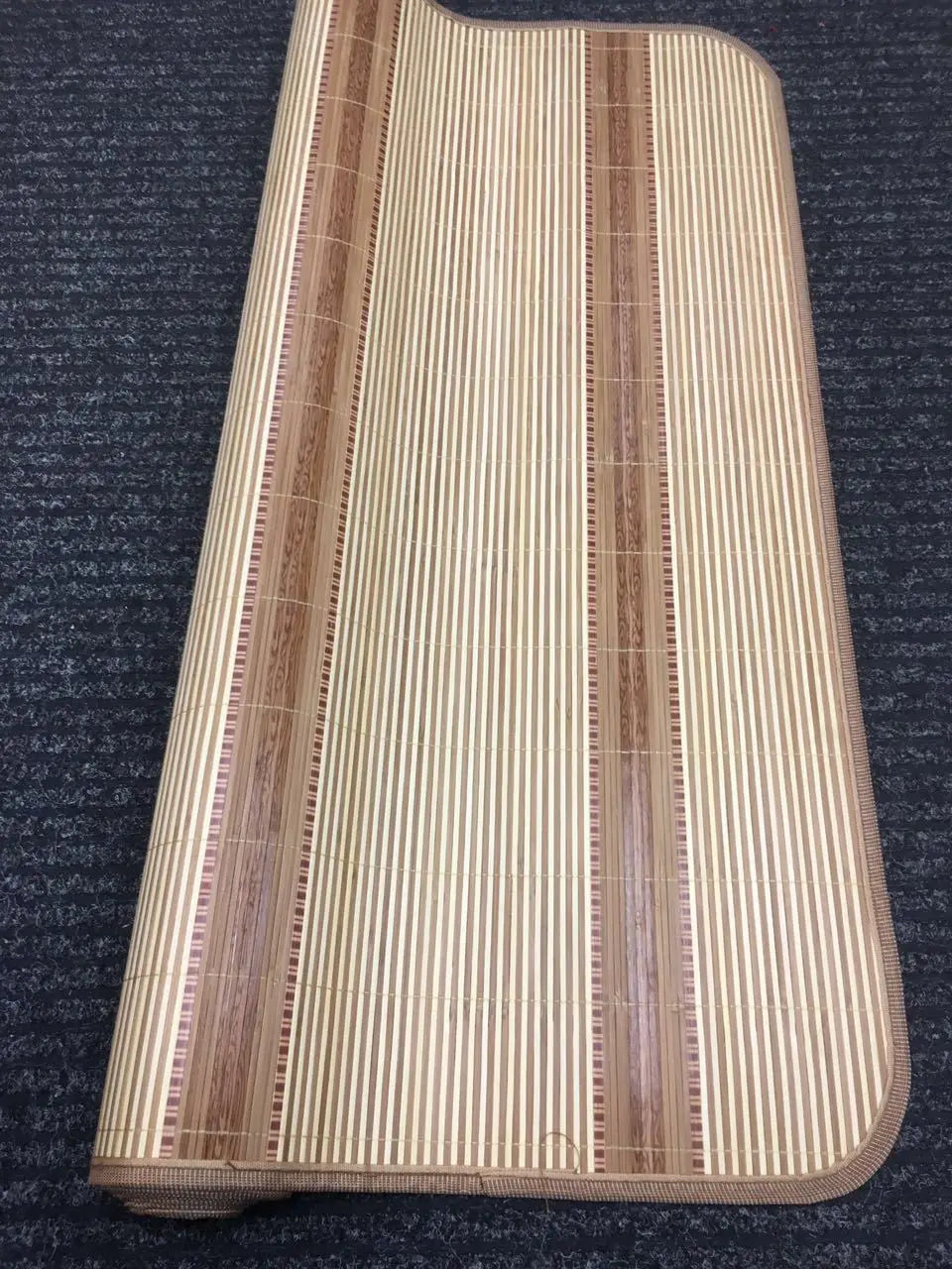 Bamboo sleeping mat foldable both size sheet rug floor mat wall 双面折叠金砖系列竹席凉席 everythingbamboo