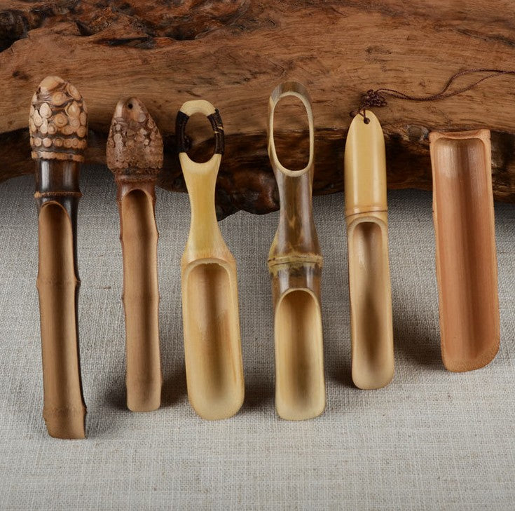 Bamboo tea coffee spoon ceremony tea lover natural bamboo products handcraft 茶叶勺 everythingbamboo