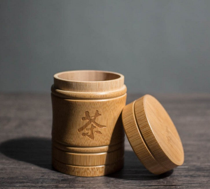 Bamboo tea storage solution chopsticks holder Multiple Use traditional handcraft Everythingbamboo