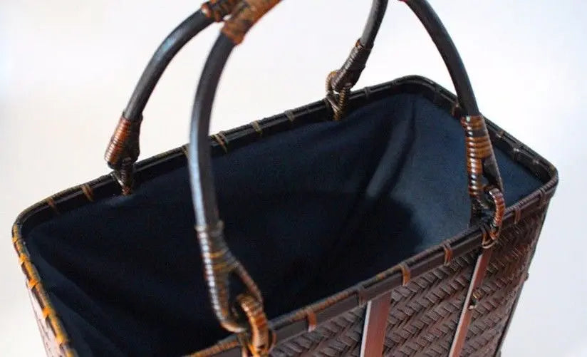 Hand-woven crafts luxury bamboo shopping bag fashion classic elegant unique竹手工编包 everythingbamboo
