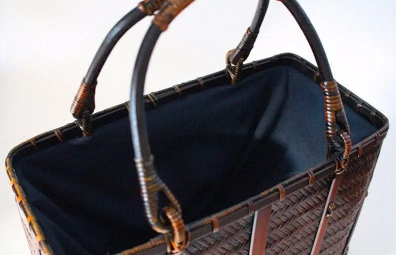 Hand-woven crafts luxury bamboo shopping bag fashion classic elegant unique竹手工编包 everythingbamboo