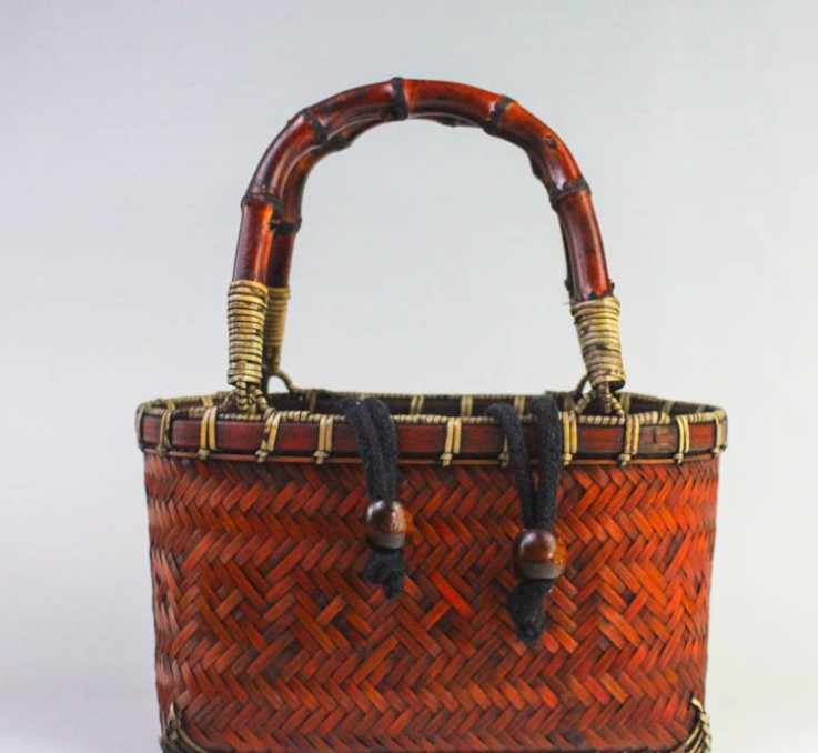 Hand-woven crafts luxury bamboo shopping bag fashion classic elegant unique竹手工编包 everythingbamboo
