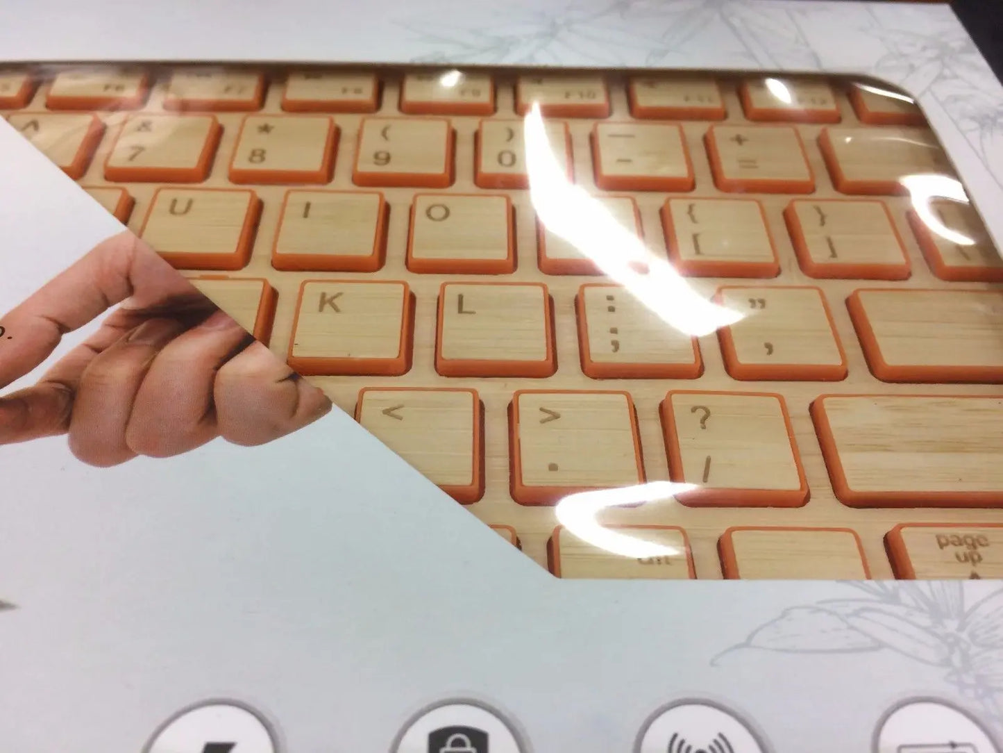 Handmade Bamboo Wooden Keyboard Mouse Multimedia Eco Friendly Multi Choices everythingbamboo