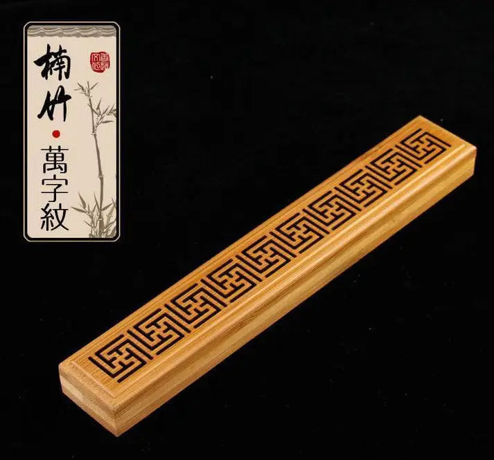 Hollow Bamboo Incense Burner Holder Censer Tower Holder Box Sticker Cone 竹香盒香炉 Unbranded