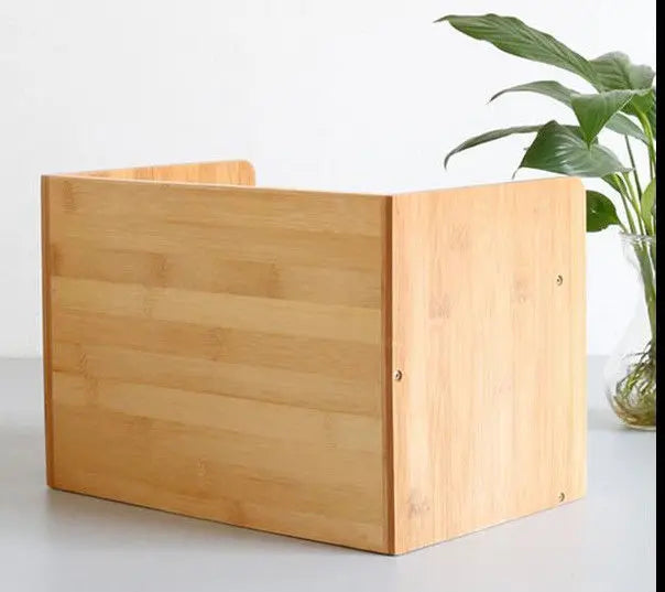 Jewelry Stationary Box Bamboo Wooden Desk Organizer Storage Decorative Drawers everythingbamboo