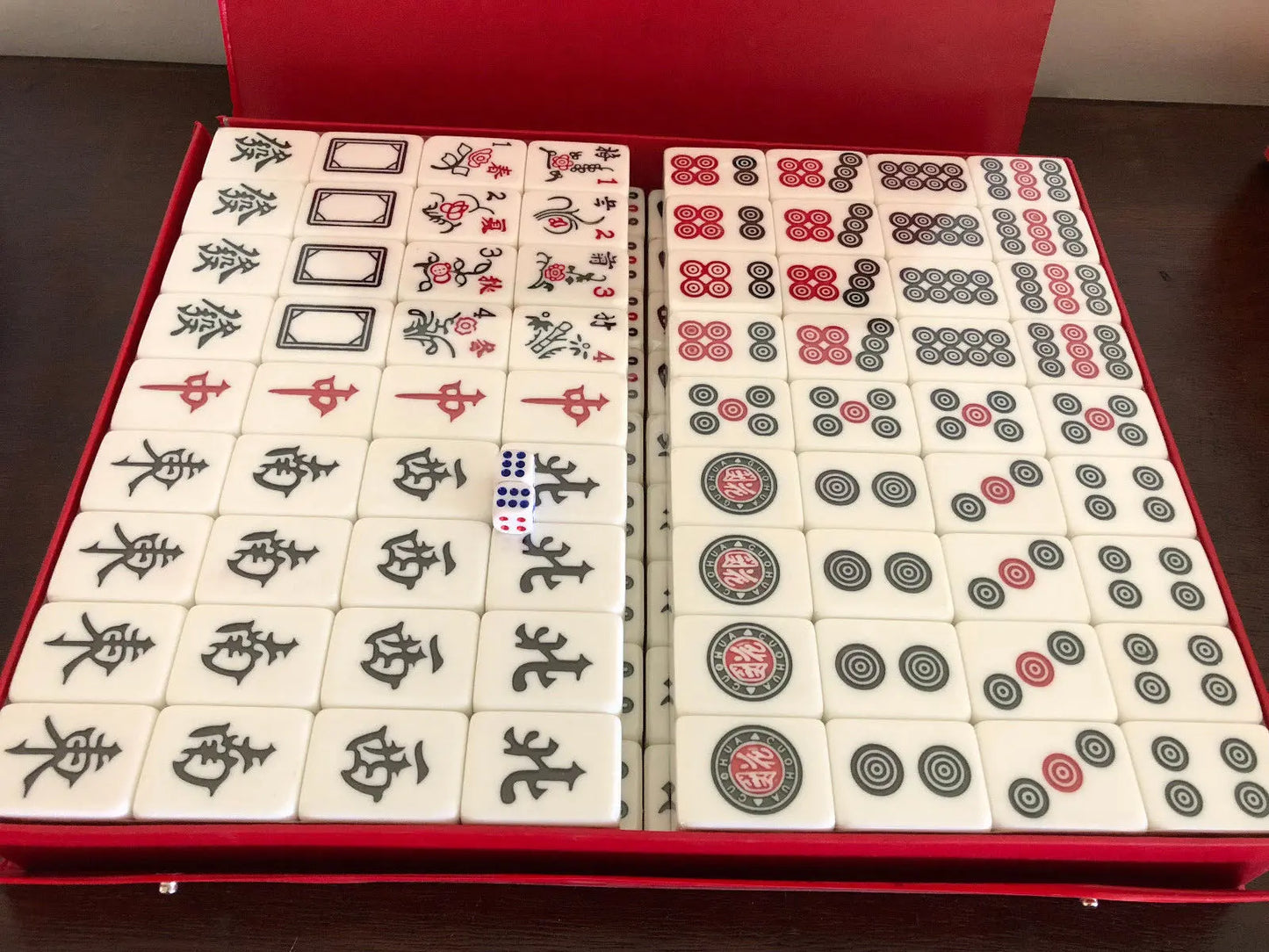 MahJong Set Game Brand New Large Bamboo Style 竹丝麻将 everythingbamboo
