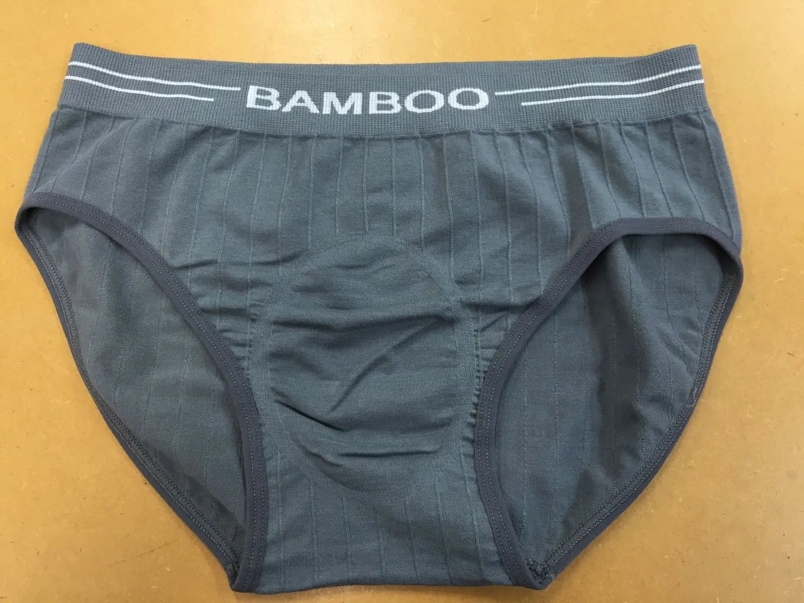 Men Soft Bamboo Fibre Pure Color Shorts Boxer Briefs Underwear 男士竹纤维内裤 everythingbamboo