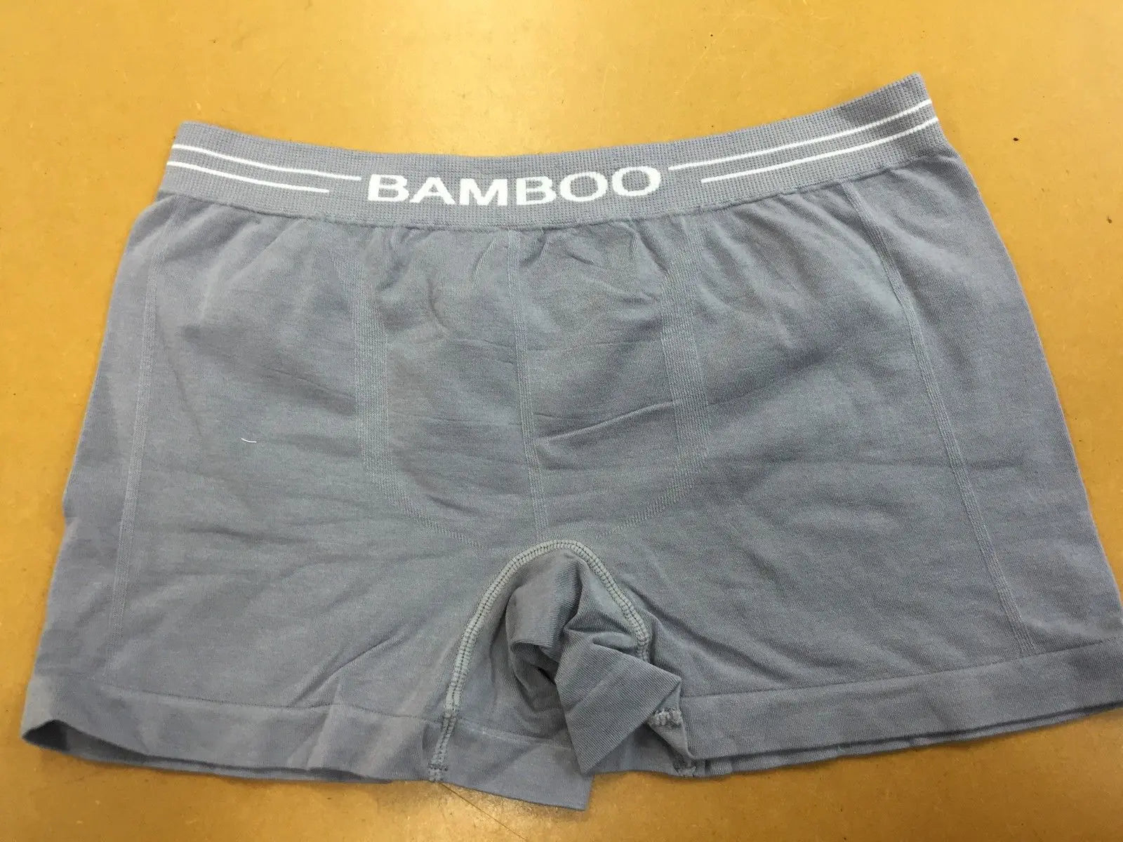 Men Soft Bamboo Fibre Pure Color Shorts Boxer Briefs Underwear 男士竹纤维内裤 everythingbamboo