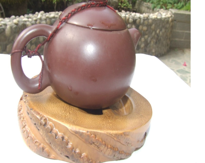 Natural bamboo root coaster carving crafts tea tray coffee tray placemat天然竹制根雕工艺 everythingbamboo
