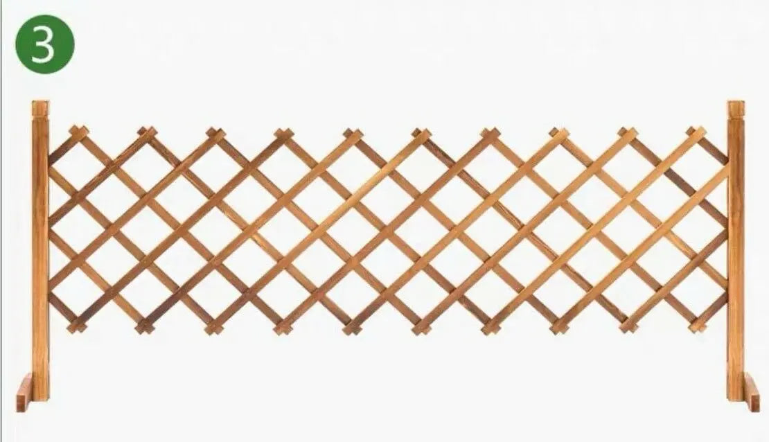 Plant Holder Plant Organiser Wooden Foldable Rack Space Saving Balcony Divider everythingbamboo
