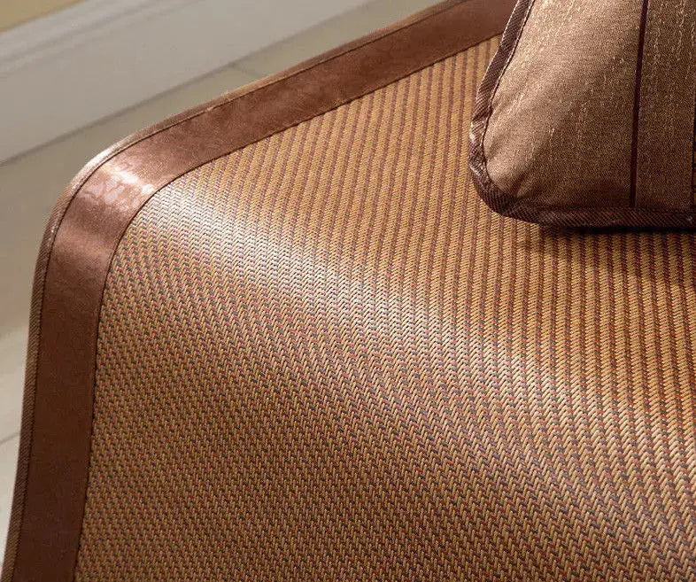 Premium Bamboo Mat Mattress Topper Best Quality AAAAA Both Side PLUS 2 Pillow Cases 双面高档碳化竹凉席加2枕席 BMR06 everythingbamboo