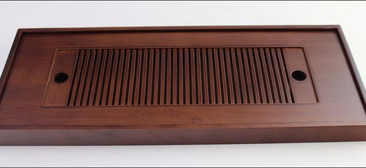 Premium Bamboo Tea Tray Gongfu Tea Coffee Serving Tray 32cm*13.7*2.7cm handmade 功夫竹茶盘 Unbranded