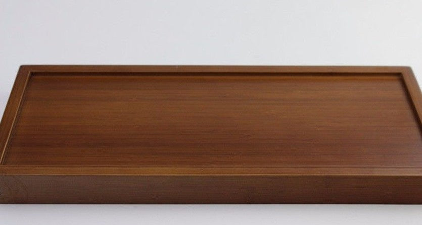 Premium Bamboo Tea Tray Gongfu Tea Coffee Serving Tray 32cm*13.7*2.7cm handmade 功夫竹茶盘 Unbranded