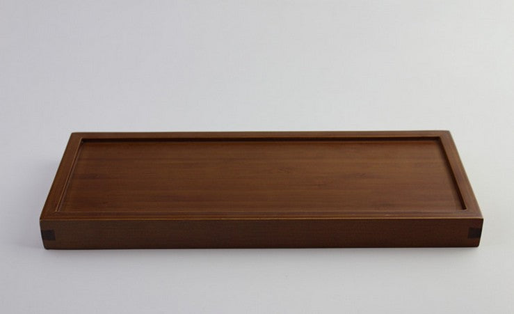 Premium Bamboo Tea Tray Gongfu Tea Coffee Serving Tray 32cm*13.7*2.7cm handmade 功夫竹茶盘 Unbranded