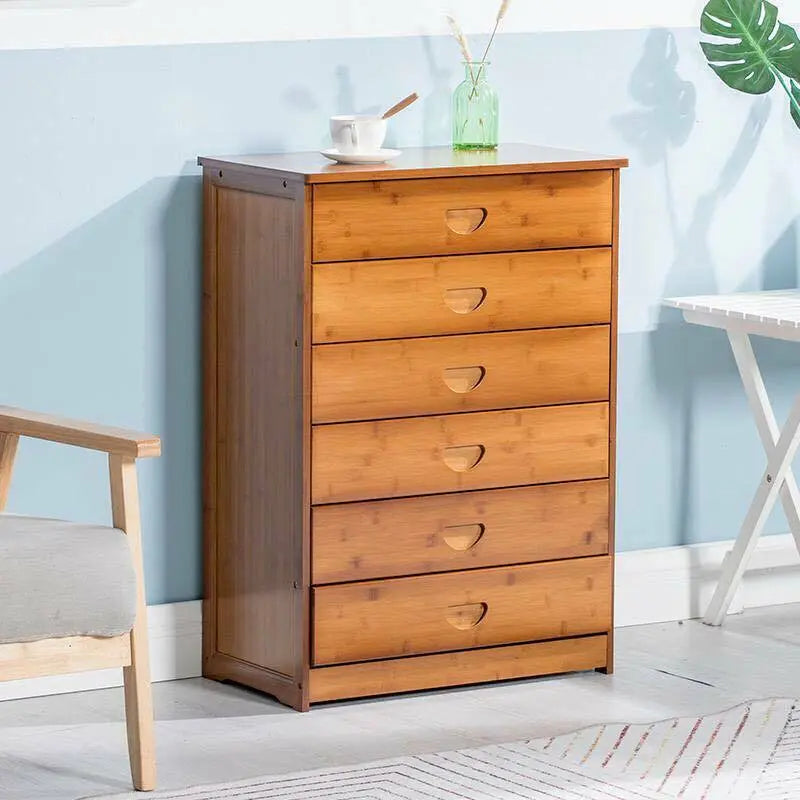 Solid Bamboo Modern Drawer Chest Cabinet Table Bedroom Storage Choice Elegant everythingbamboo