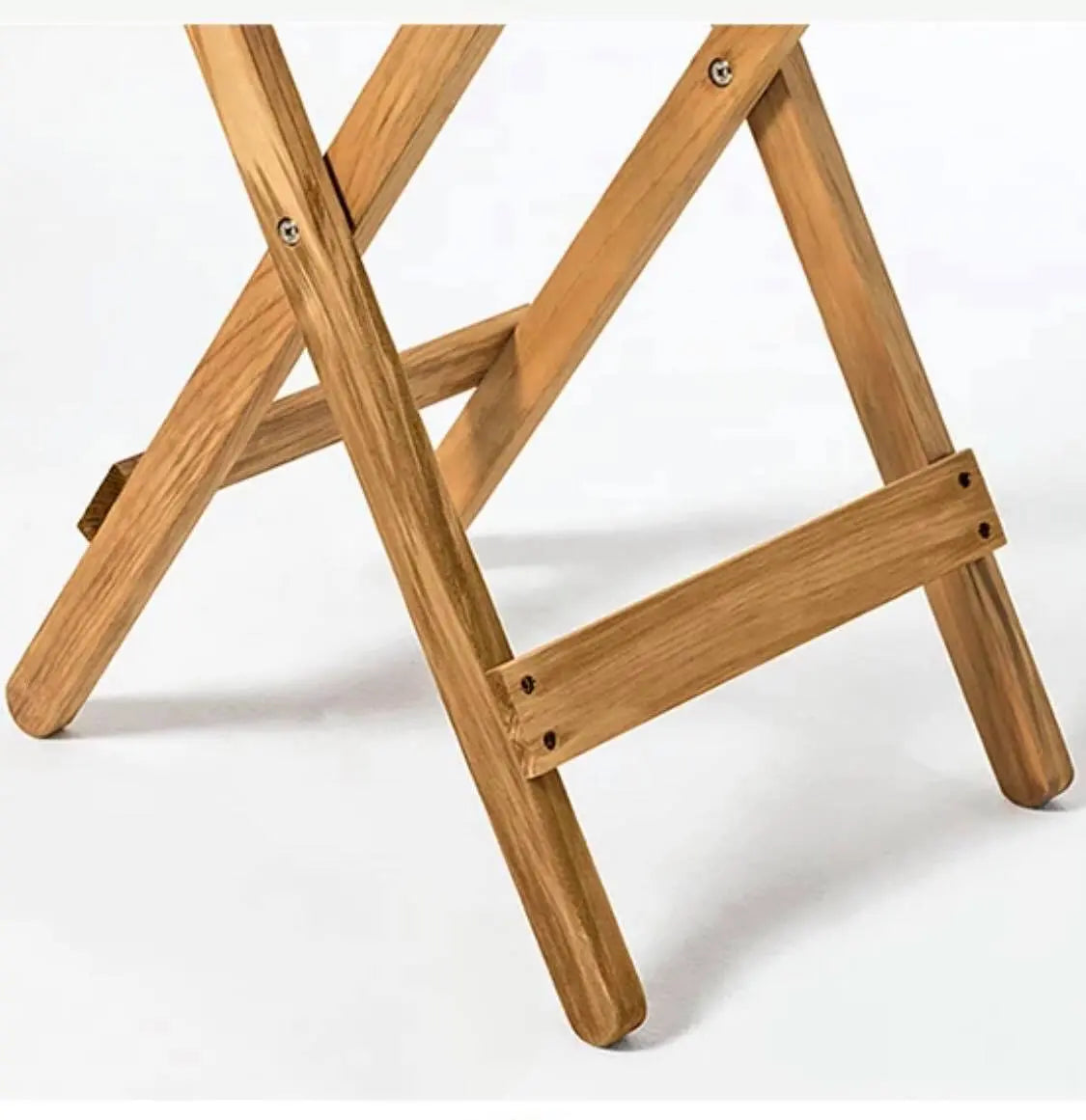 Solid Wooden Square Foldable Table Dining Study Balcony Indoor Outdoor everythingbamboo