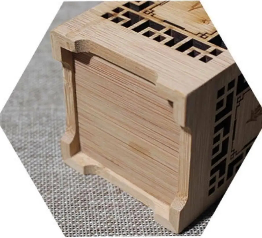 Stationary Utensils Holder Bamboo Hand Carved Handcrafted Vintage Style Classic everythingbamboo