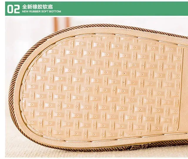 Summer Women Men Casual Home Rattan Slipper Sandal Bamboo Linen Slippers Shoes BSH01 Unbranded