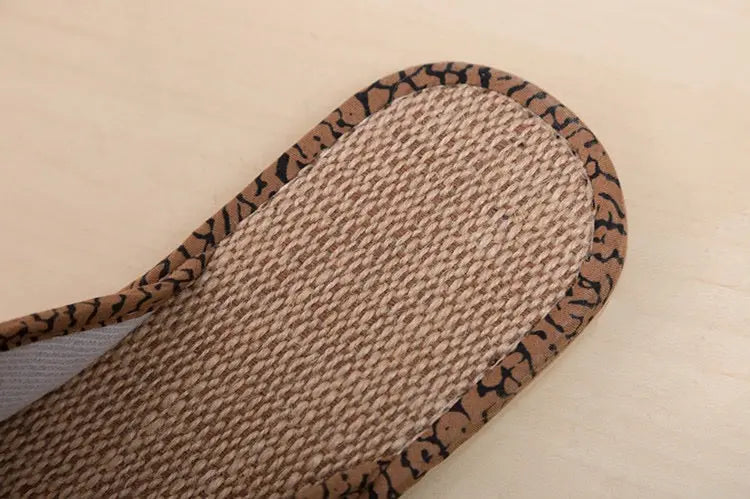 Women Sandal Hemp Linen Slipper Bamboo Shoe Casual Comfortable Cool Four Seasons BSH02 everythingbamboo