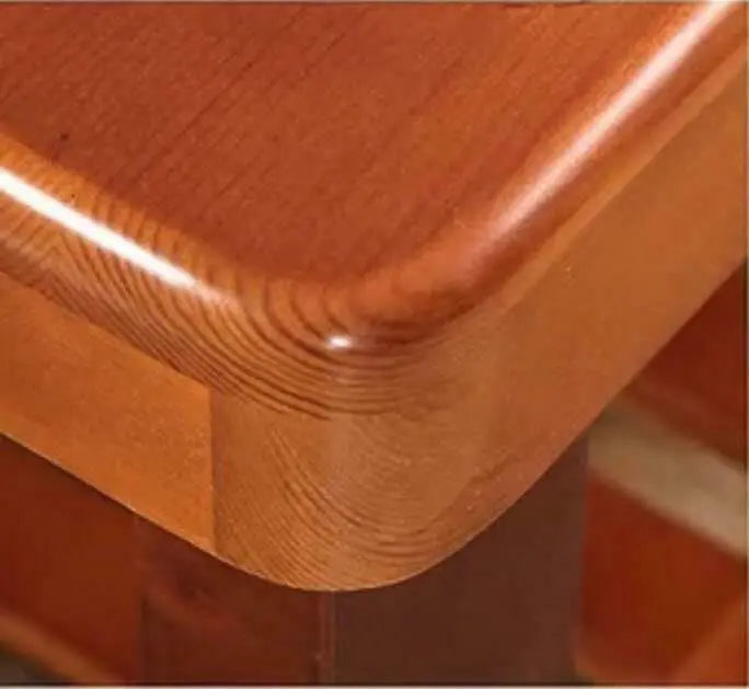 Wooden Coffee Table 2 Tiers Rectangle Solid Modern Timber Tea Table Coffee Color everythingbamboo