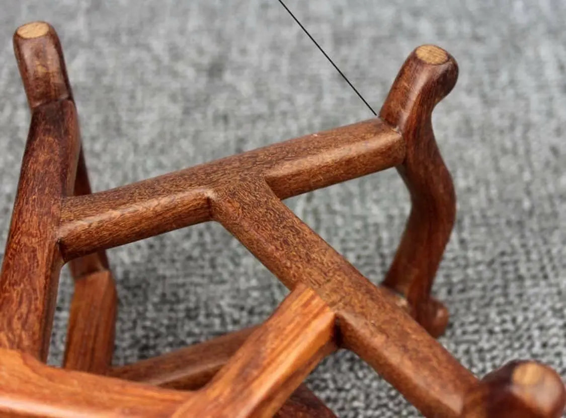 Wooden Plant Stand Fish Bowl Bonsai Base Natural Artwork everythingbamboo