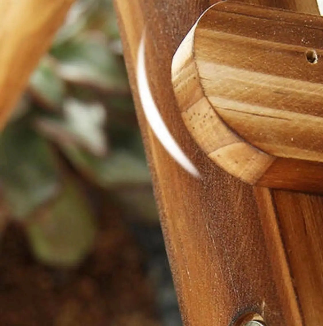 Wooden Plant Stand Pot Base Stand Irregular Stand Indoor Outdoor Multiple Tiers everythingbamboo