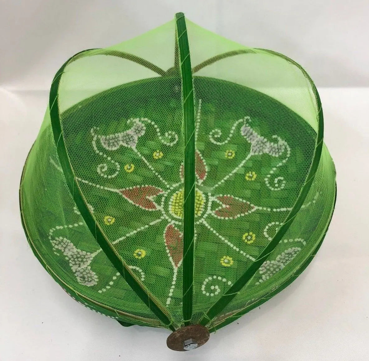 bamboo net basket plate set of 3 (S+M+L) table plate basket insects free storage Everythingbamboo