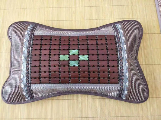 bamboo pillow Healthy Green Tea Padding bamboo mat pillow full cover cool 竹健康枕 everythingbamboo