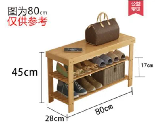 bamboo shoe rack with seat bamboo stool rack shelf many sizes storage 竹换鞋凳 Unbranded