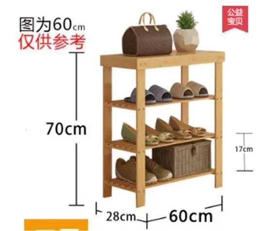 bamboo shoe rack with seat bamboo stool rack shelf many sizes storage 竹换鞋凳 Unbranded
