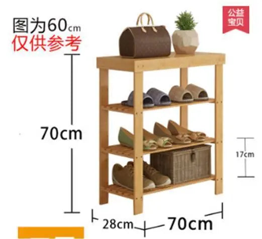 bamboo shoe rack with seat bamboo stool rack shelf many sizes storage 竹换鞋凳 Unbranded