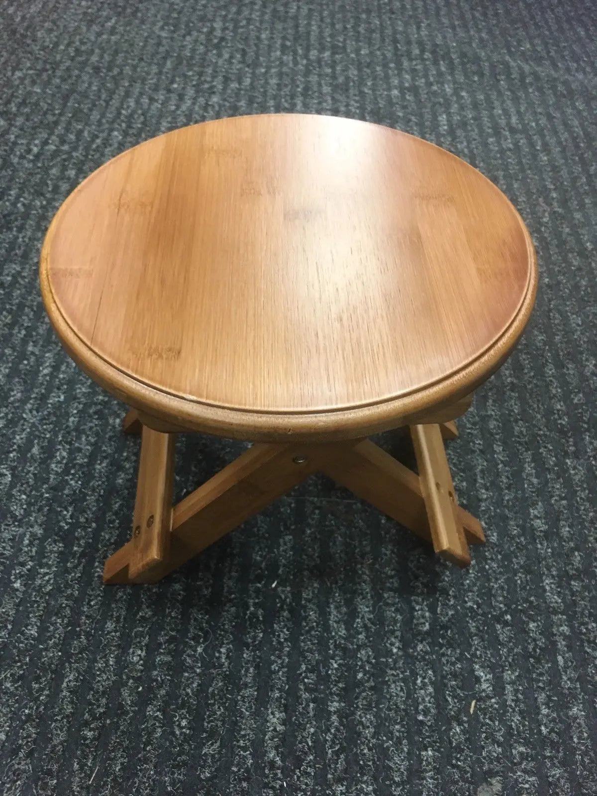 bamboo stool foldable round stool kids adult rest fishing, vase base 圆折叠竹凳休息凳钓鱼凳 Unbranded