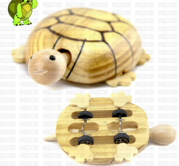 wooden turtle cute good luck home decoration good gifts creative wooden artwork Unbranded