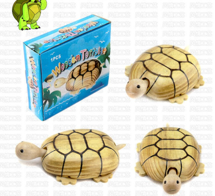 wooden turtle cute good luck home decoration good gifts creative wooden artwork Unbranded