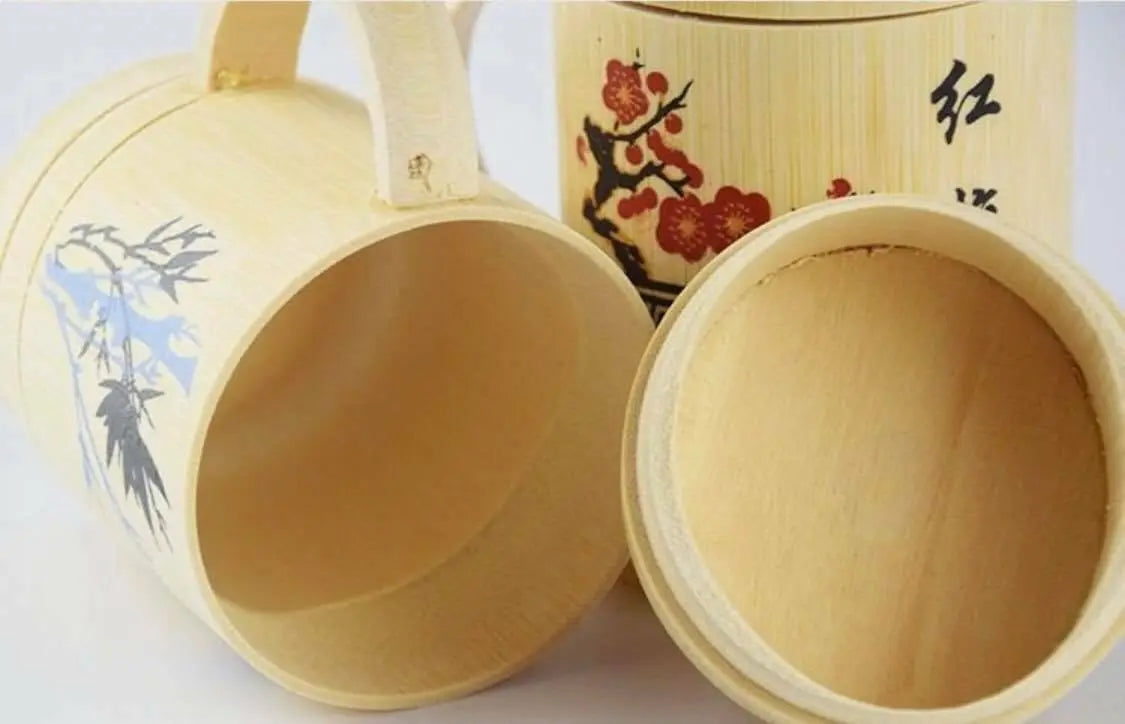 1 x Bamboo Cup Handcrafted Creative Cup Mug Natural Environmentally Friendly everythingbamboo