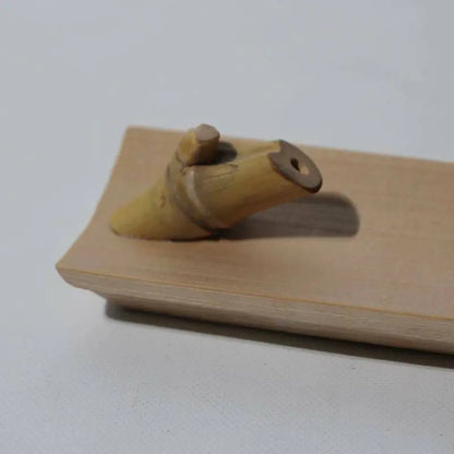 1 x Natural Bamboo Incense Stick Holder Handcrafted Handmade Carved Home Decor everythingbamboo