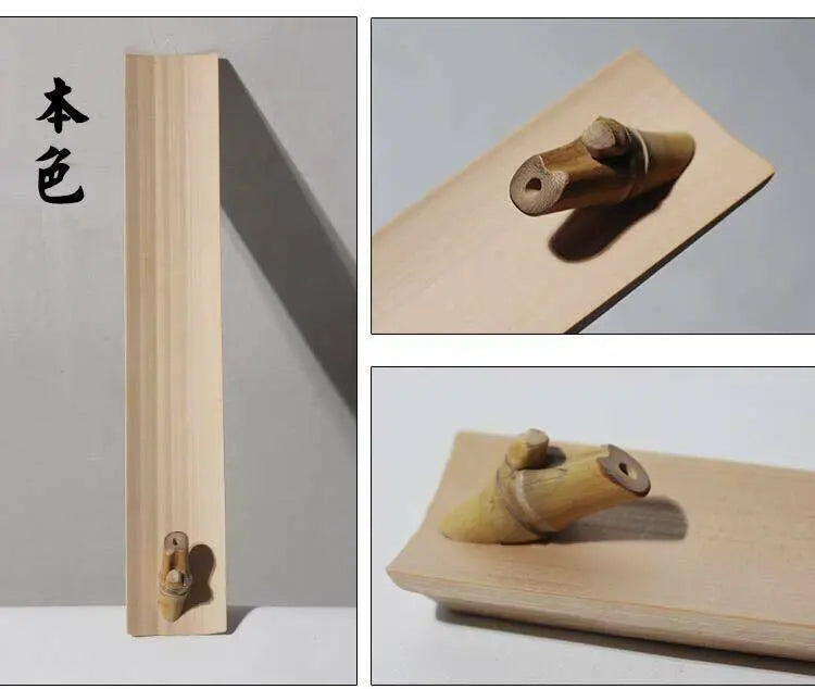1 x Natural Bamboo Incense Stick Holder Handcrafted Handmade Carved Home Decor everythingbamboo