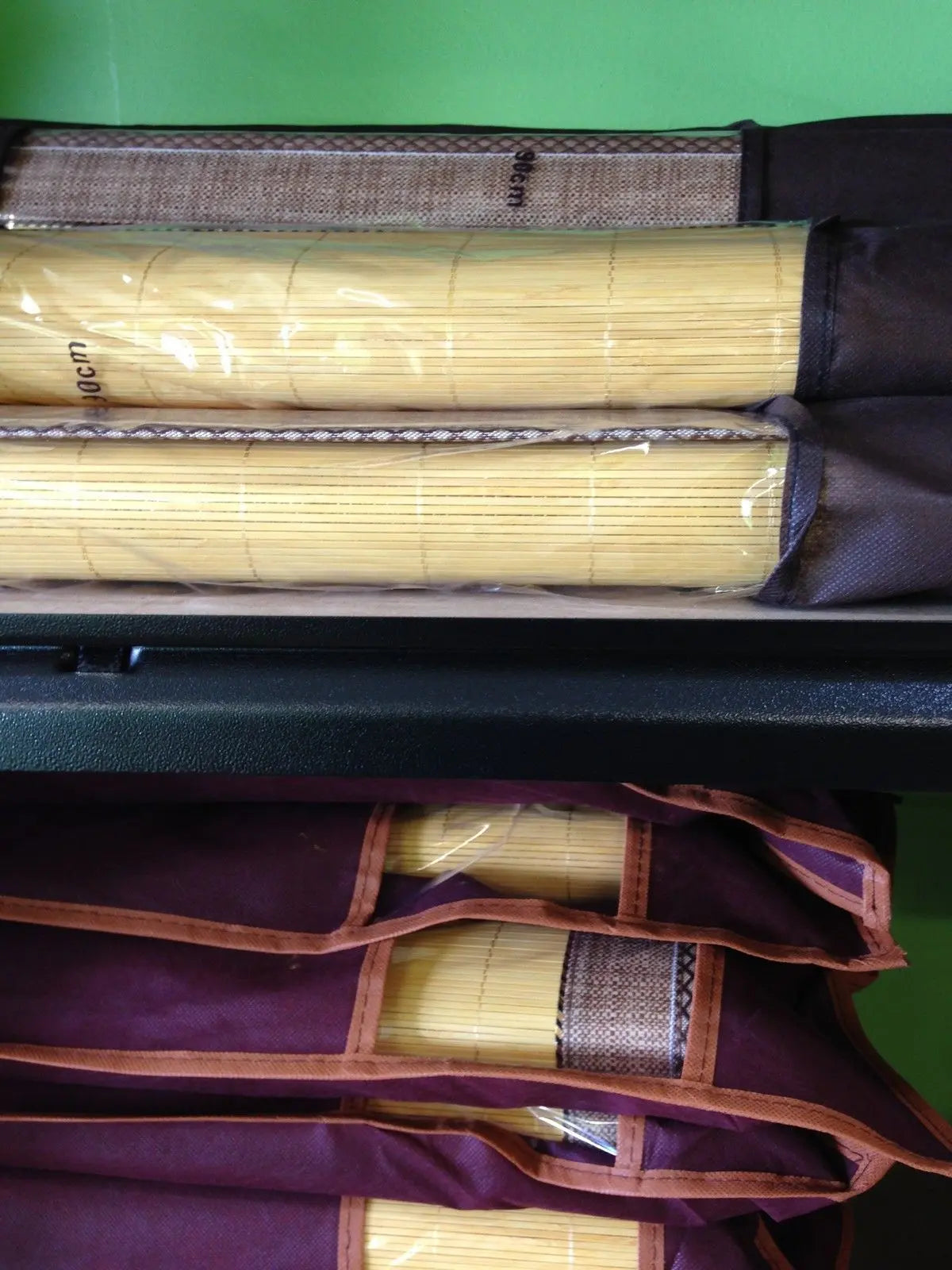 1.5m Queen Size Bamboo Bed Mat Cool Foldable Both Size Mat Sheet Rug Floor Mat Mattress Topper Unbranded