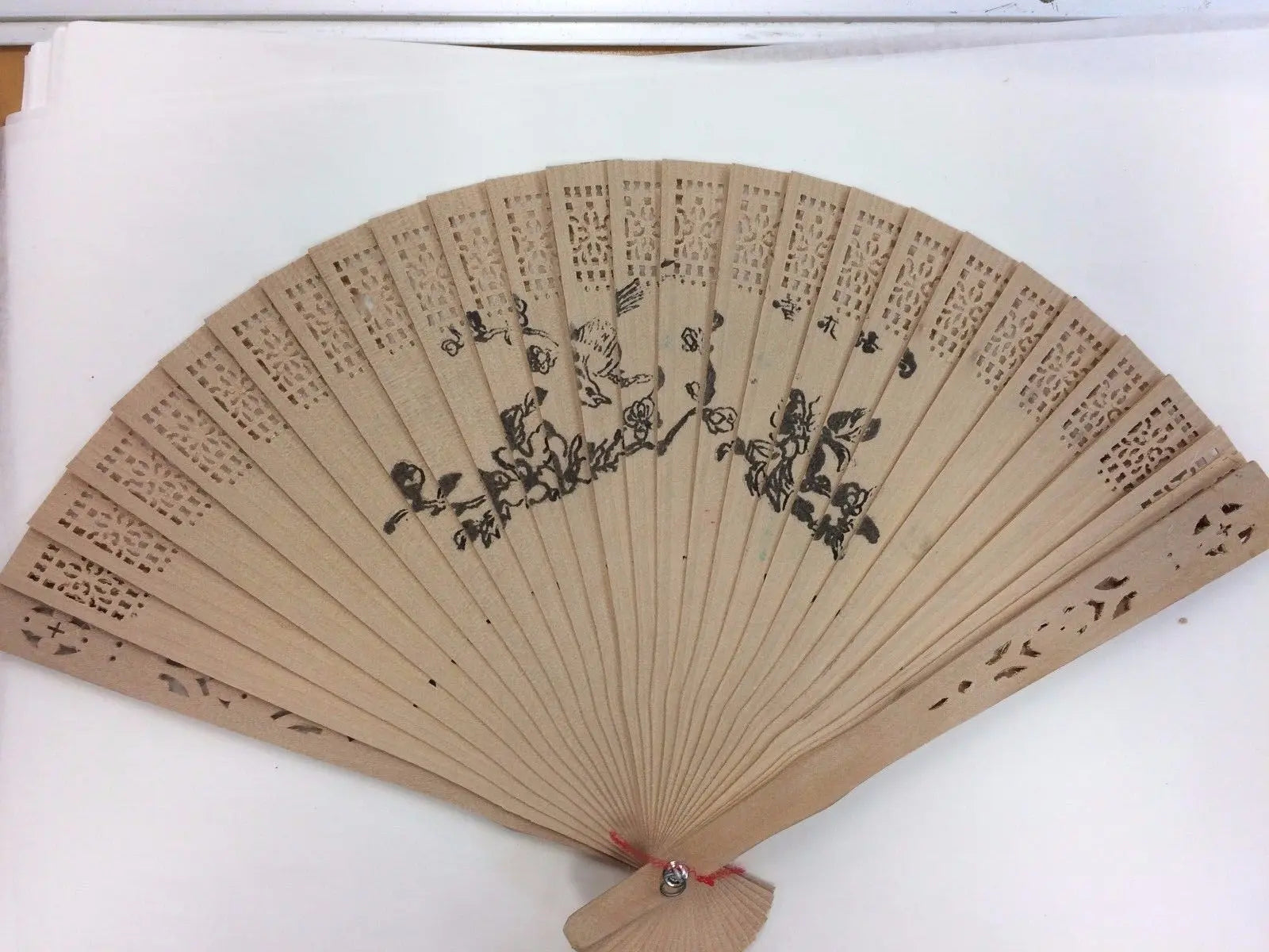 2* Bamboo Fan Useful Hand Folding Fans Outdoor Wedding Party Vintage Gifts everythingbamboo