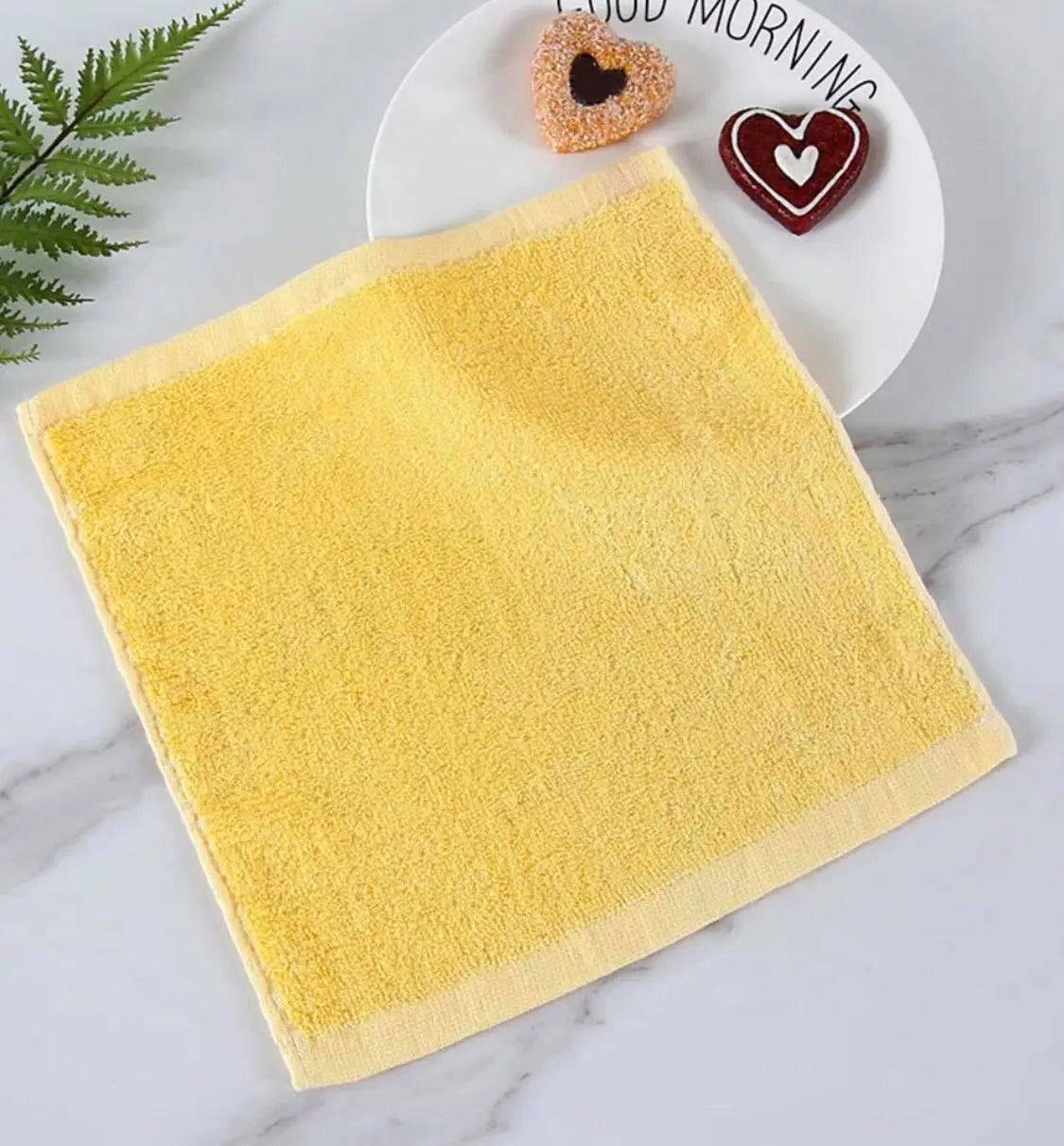 2 X BAMBOO FIBER SQUARE SMALL HAND TOWEL FACE TOWEL SOFT COOL COMFORTABLE everythingbamboo