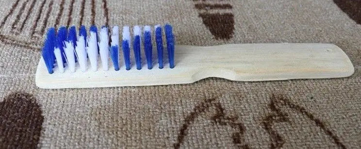 3 Pieces Bamboo Handle BRUSH Cleaning Brush Shoes Floor Wall Clean Multi Use Unbranded