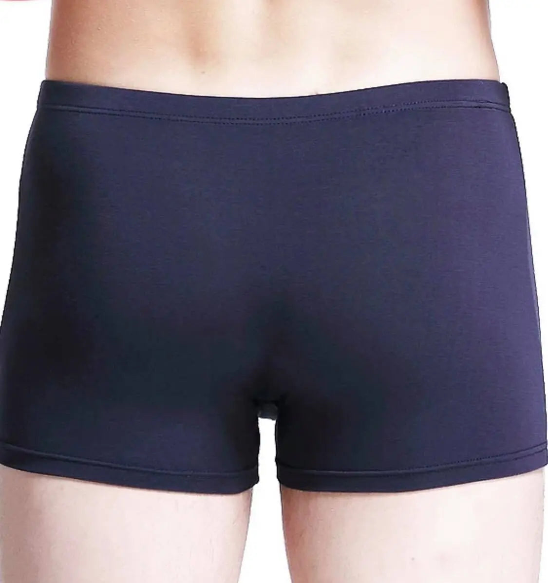 4 PCs Men's Underwear Shorts Boxer Bamboo Fiber Soft Comfort Multi-Color everythingbamboo