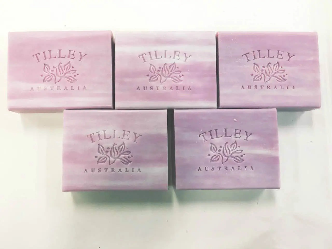 4 Pieces Tilley Soaps 100gm Tilley Australia Hand Made Natural Vegetable Soap Tilley