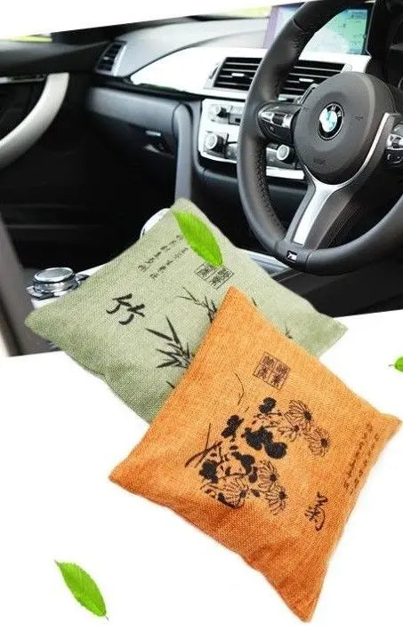 500g Bamboo Charcoal Bag Absorbing Bad Smell Carbon Car Exhausts Air Filter Everythingbamboo