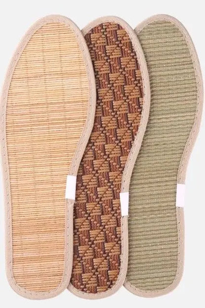 6 Pairs Bamboo Charcoal Fibre Flax Shoe Insole Comfort Dry Anti Odor everythingbamboo
