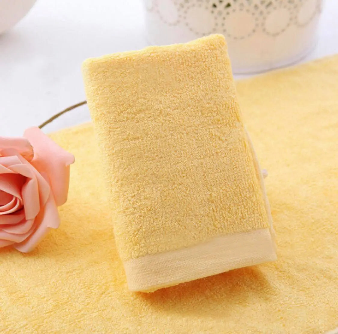 BAMBOO FIBER SOFT ABSORBENT COMFORTABLE MEDIUM TOWEL FACE SHOWER everythingbamboo